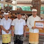 Lanang Umbara Dampingi Wabup Ali Sucipta Hadiri Upacara Ngeratep Petapakan di Pura Dalem Bebalang Desa Carangsari
